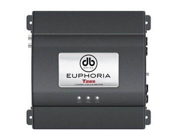 Amplificador 2 Canales Euphoria Audio T265 260 Watts Clase AB - Audioshop México lo mejor en Car Audio en México -  Euphoria Audio